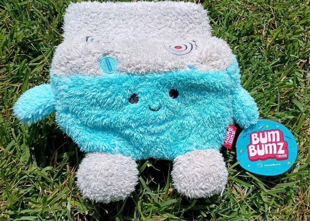 Bum Bumz Olan Oven Plush BBZ8 #21 HomeBumz Kellytoy Russ 7.5" Stuffed Toy w/ Tag